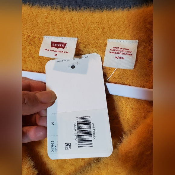 Super Soft Levi's Billie Jean Cardigan (M) - Picture 10 of 12